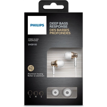HIFI słuchawki douszne Philips 107dB neodym alum. [23130000820]